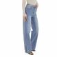 Damen High Waist Jeans von Laulia - blue