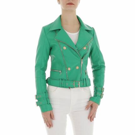 Damen Bikerjacke von Noemi Kent Gr. L/40 - green