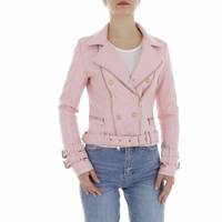 Damen Bikerjacke von Noemi Kent - rose