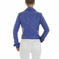 Damen Bikerjacke von Noemi Kent - royalblue