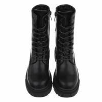 Damen Schnürstiefeletten - black