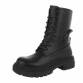 Damen Schnürstiefeletten - black Gr. 36