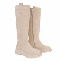 Damen Klassische Stiefel - beige