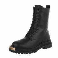 Damen Schnürstiefeletten - black