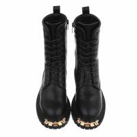 Damen Schnürstiefeletten - black