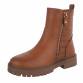 Damen Klassische Stiefeletten - camel Gr. 36