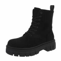 Damen Schnürstiefeletten - black