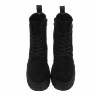 Damen Schnürstiefeletten - black