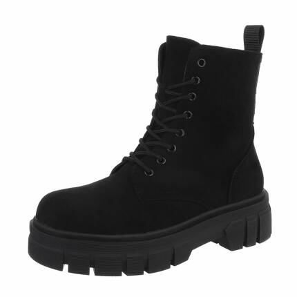 Damen Schnürstiefeletten - black Gr. 37