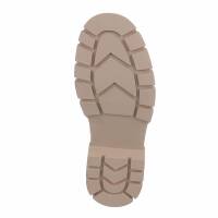 Damen Schnürstiefeletten - khaki