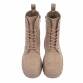 Damen Schnürstiefeletten - khaki