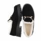 Damen Slipper - blacksuede