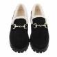 Damen Slipper - blacksuede