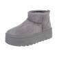 Damen Winterstiefeletten - grey Gr. 36