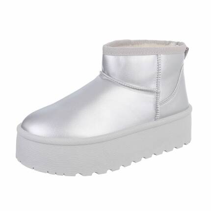 Damen Winterstiefeletten - silver Gr. 36