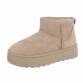 Kinder Stiefeletten - khaki Gr. 32