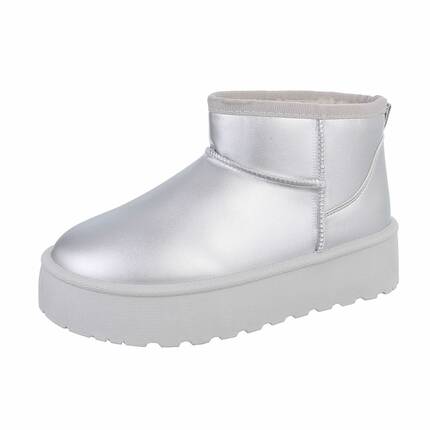 Kinder Stiefeletten - silver Gr. 35