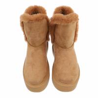 Damen Winterstiefeletten - camel