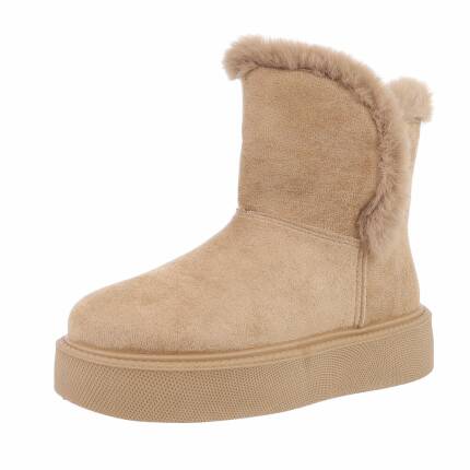 Damen Winterstiefeletten - khaki