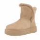 Damen Winterstiefeletten - khaki