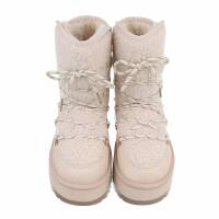 Damen Winterstiefeletten - beige