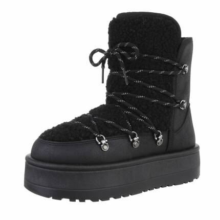 Damen Winterstiefeletten - black Gr. 36