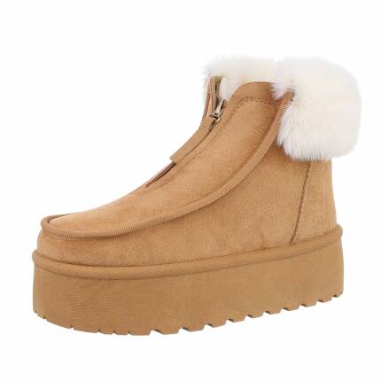 Damen Winterstiefeletten - camel Gr. 39