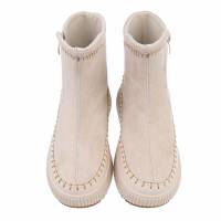 Damen Klassische Stiefeletten - beige