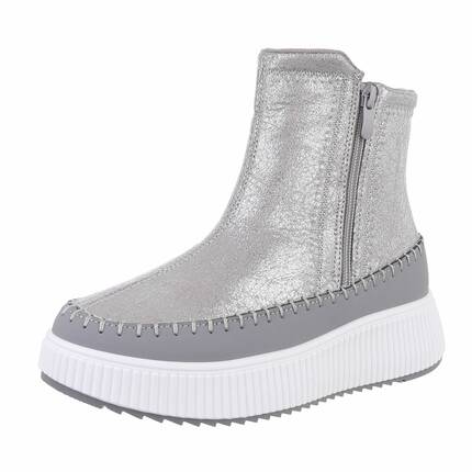 Damen Klassische Stiefeletten - silver