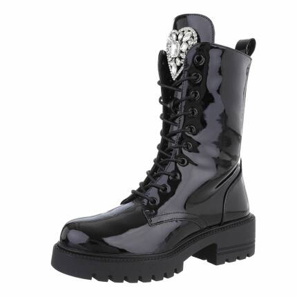 Damen Schnürstiefeletten - blackmir