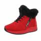 Damen Winterstiefeletten - red