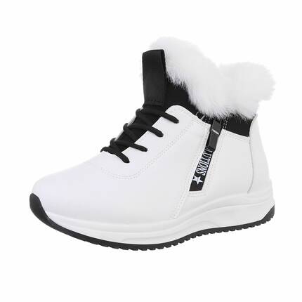 Damen Winterstiefeletten - white