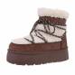 Damen Winterstiefeletten - brown