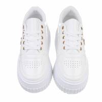 Damen Low-Sneakers - white