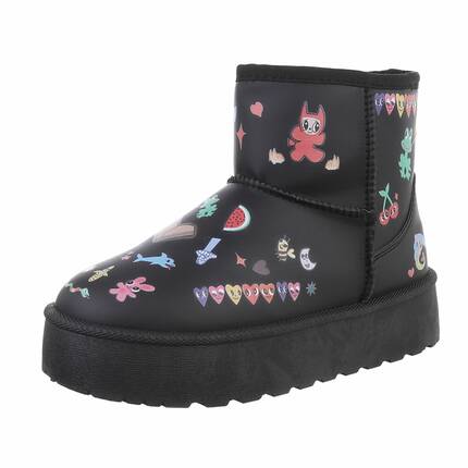 Kinder Stiefeletten - black