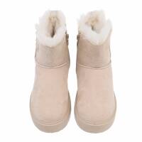 Damen Winterstiefeletten - beige