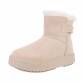 Damen Winterstiefeletten - beige Gr. 36