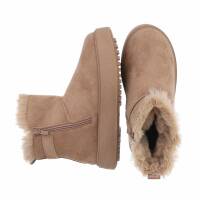 Damen Winterstiefeletten - khaki