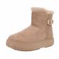 Damen Winterstiefeletten - khaki