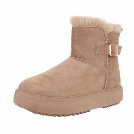 Damen Winterstiefeletten - khaki - 12 Paar