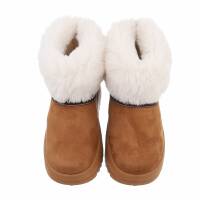 Damen Winterstiefeletten - camel