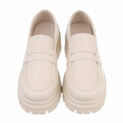 Damen Slipper - beige