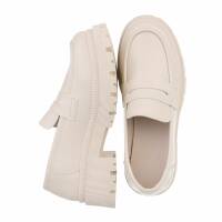 Damen Slipper - beige