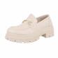 Damen Slipper - beige Gr. 37