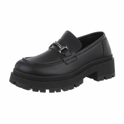 Damen Slipper - black Gr. 36