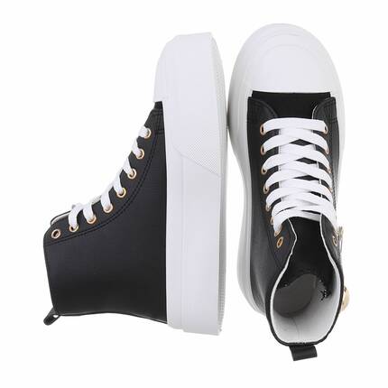 Damen High-Sneakers - black