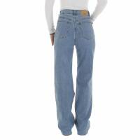 Damen High Waist Jeans von Laulia - blue