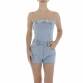 Damen Kurzer Jumpsuit von Laulia Gr. XS/34 - blue