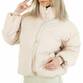 Damen Winterjacke von White ICY - beige