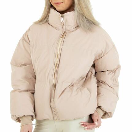 Damen Winterjacke von White ICY - taupe